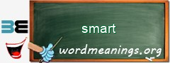 WordMeaning blackboard for smart